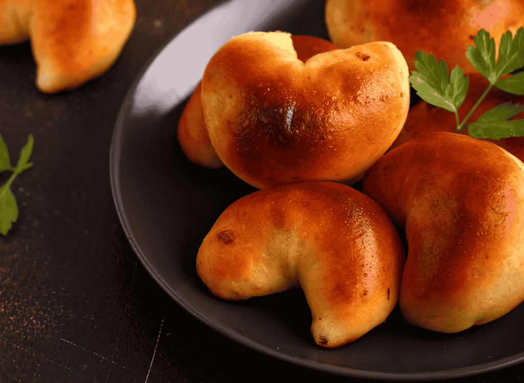 Speķa pīrāgi (Bacon Buns)